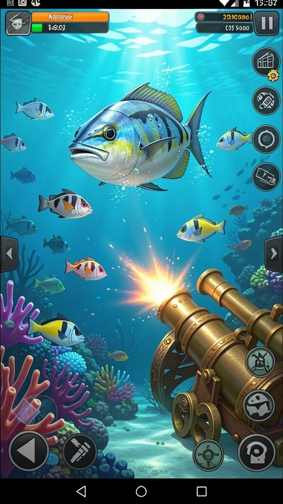dv188 - Screenshot menunjukkan antarmuka utama dari game DV188.