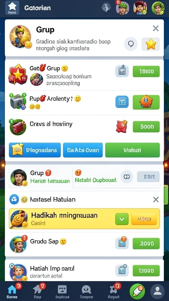 hokiarena - Karakter unik dengan kemampuan berbeda.