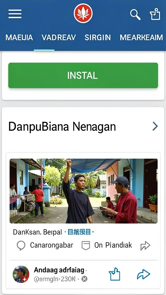 ins55 - Tampilan antarmuka yang intuitif dan mudah digunakan.