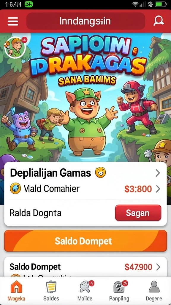 siap108 - Pengaturan level yang menantang dan beragam.