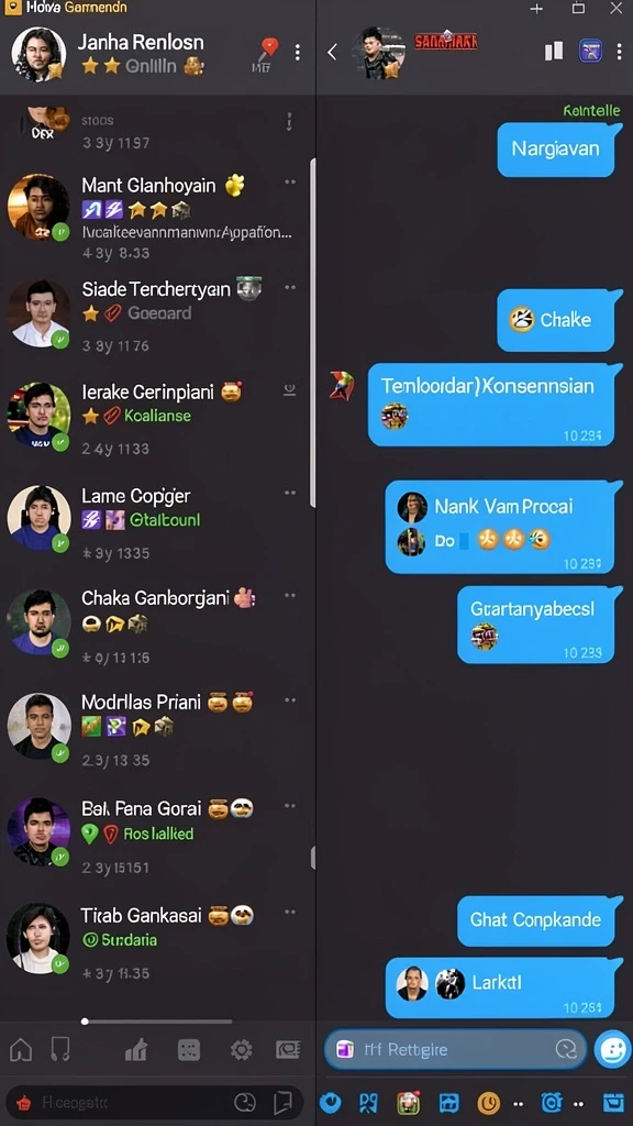 sm605 - Tampilan karakter yang unik dan beragam.